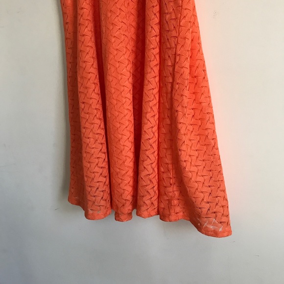NWOT Derek Heart Orange Summer Dress - Picture 7 of 8